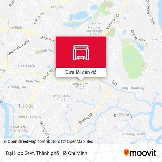 Bản đồ Đại Học Gtvt