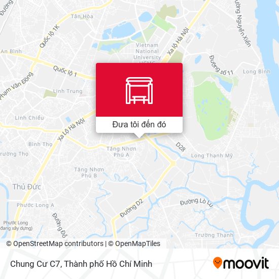 Bản đồ Chung Cư C7