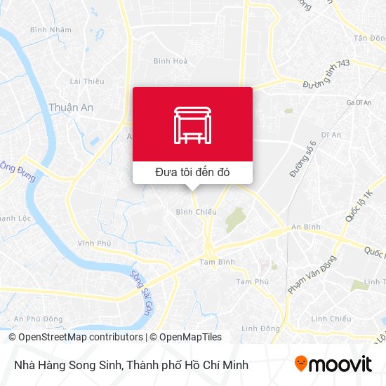 Bản đồ Nhà Hàng Song Sinh