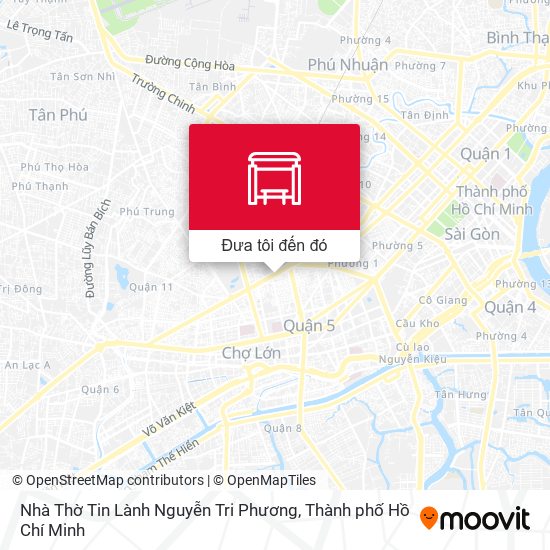 Bản đồ Nhà Thờ Tin Lành Nguyễn Tri Phương