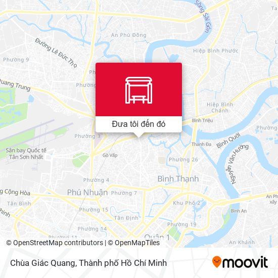 Bản đồ Chùa Giác Quang