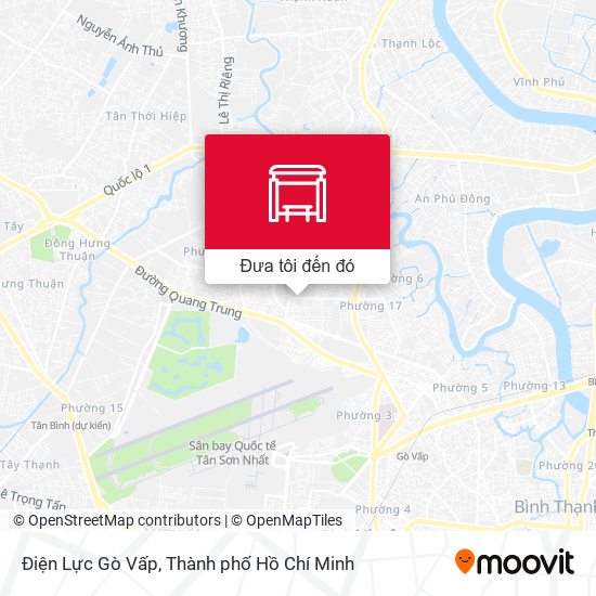 Bản đồ Điện Lực Gò Vấp