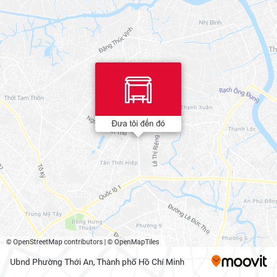 Bản đồ Ubnd Phường Thới An