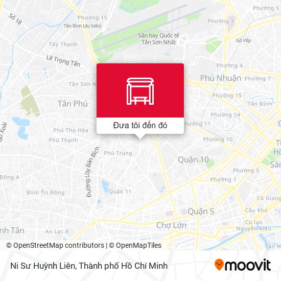 Bản đồ Ni Sư Huỳnh Liên