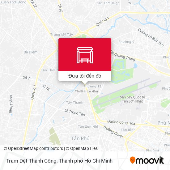 Bản đồ Trạm Dệt Thành Công