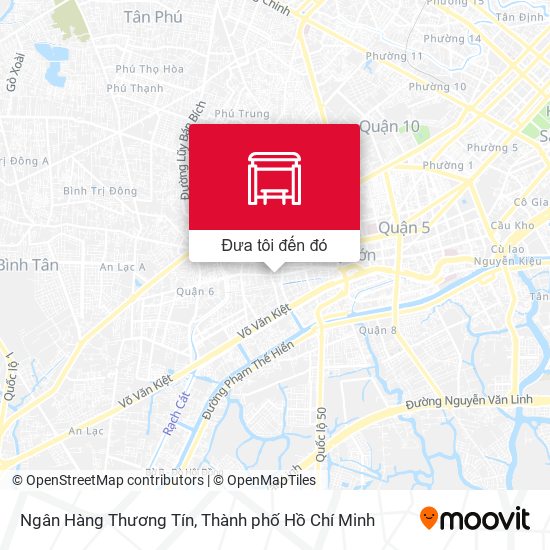 Bản đồ Ngân Hàng Thương Tín
