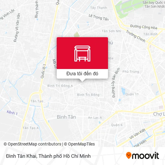 Bản đồ Đình Tân Khai