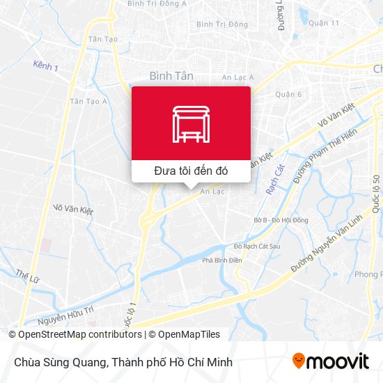 Bản đồ Chùa Sùng Quang