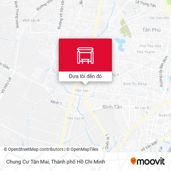 Bản đồ Chung Cư Tân Mai