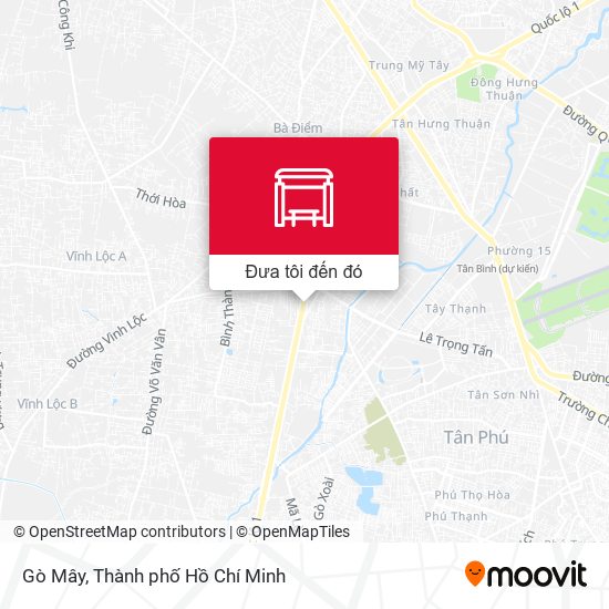 Bản đồ Gò Mây
