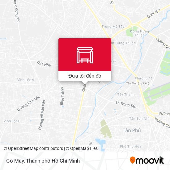 Bản đồ Gò Mây