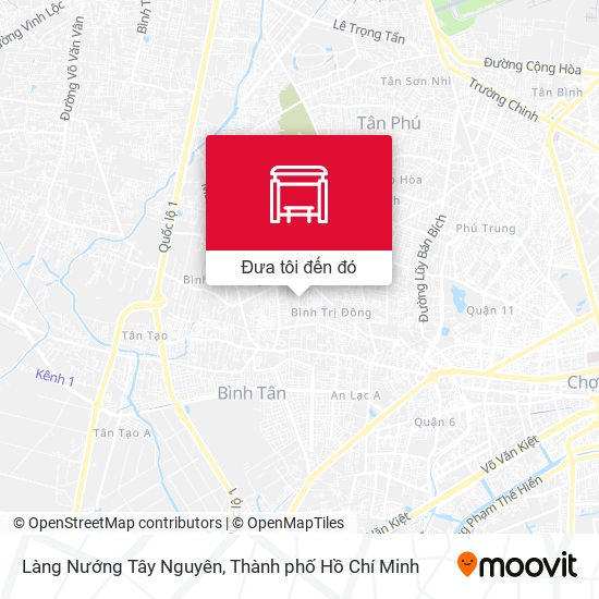 Bản đồ Làng Nướng Tây Nguyên