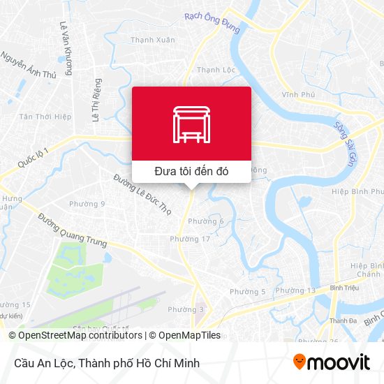 Bản đồ Cầu An Lộc
