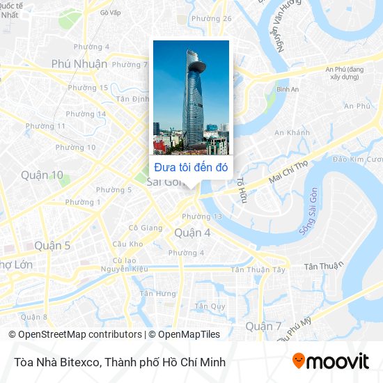 Bản đồ Tòa Nhà Bitexco