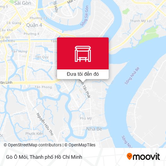 Bản đồ Gò Ô Môi