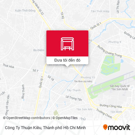 Bản đồ Công Ty Thuận Kiều