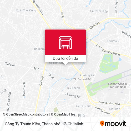 Bản đồ Công Ty Thuận Kiều