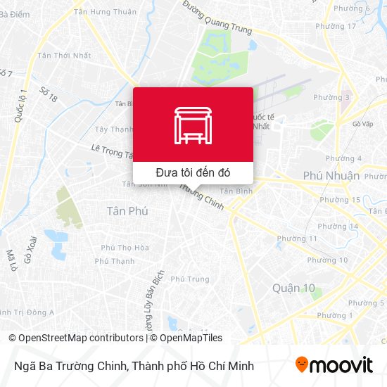 Bản đồ Ngã Ba Trường Chinh