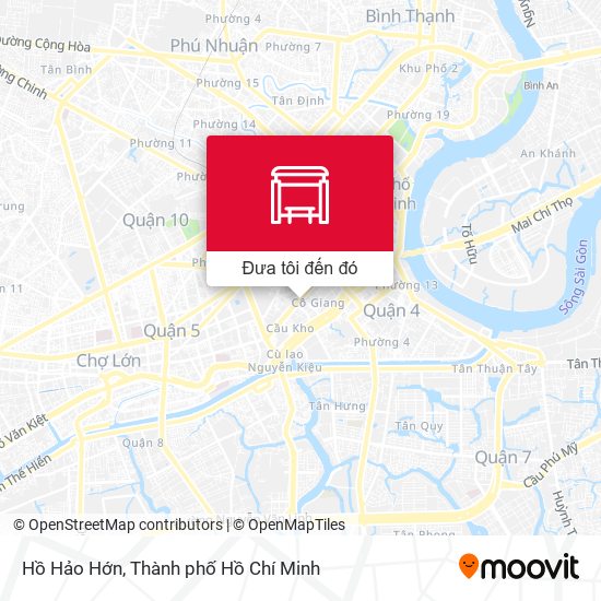 Bản đồ Hồ Hảo Hớn