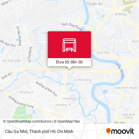 Bản đồ Cầu Ga Nhỏ