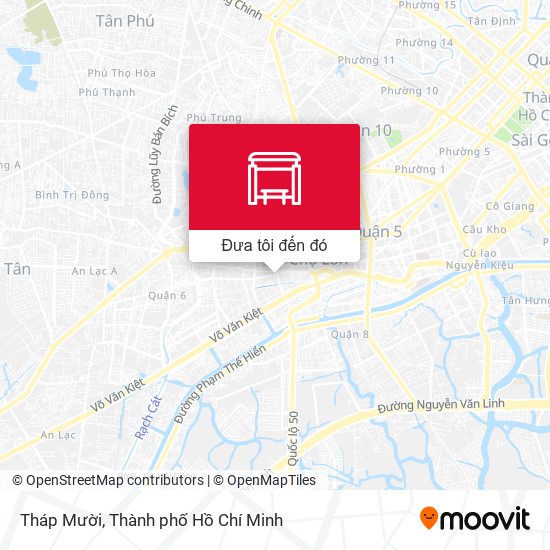 Bản đồ Tháp Mười