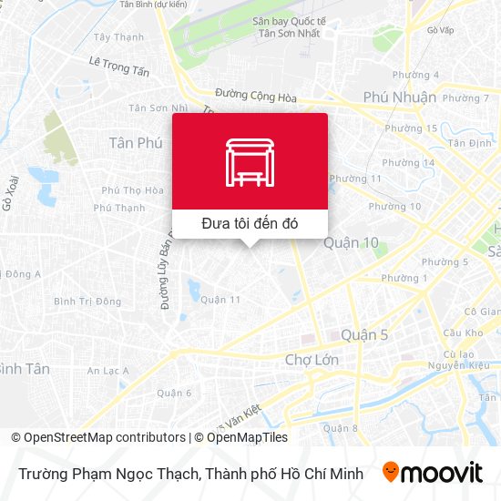 Bản đồ Trường Phạm Ngọc Thạch