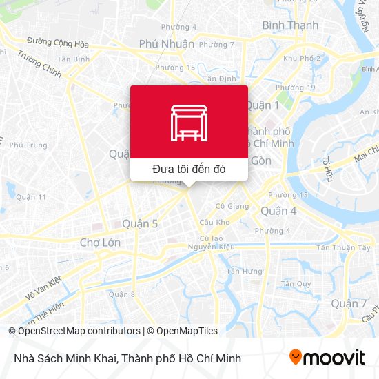 Bản đồ Nhà Sách Minh Khai