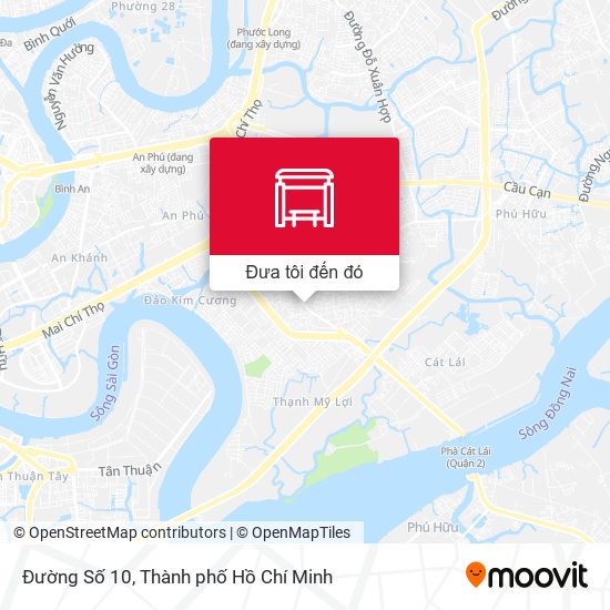 Bản đồ Đường Số 10