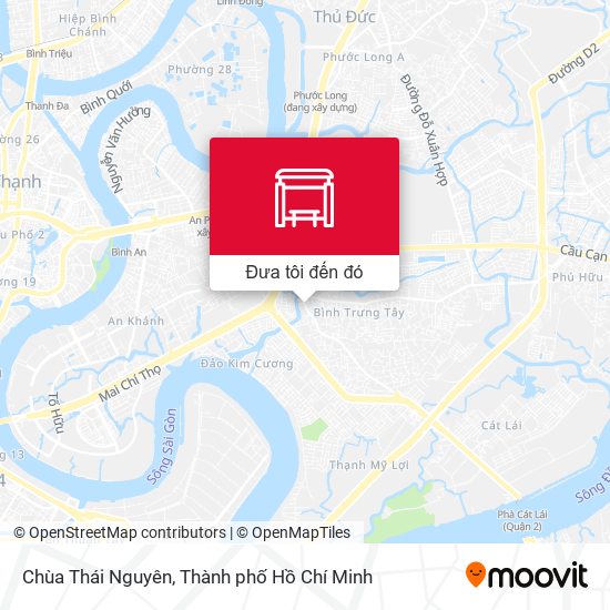 Bản đồ Chùa Thái Nguyên