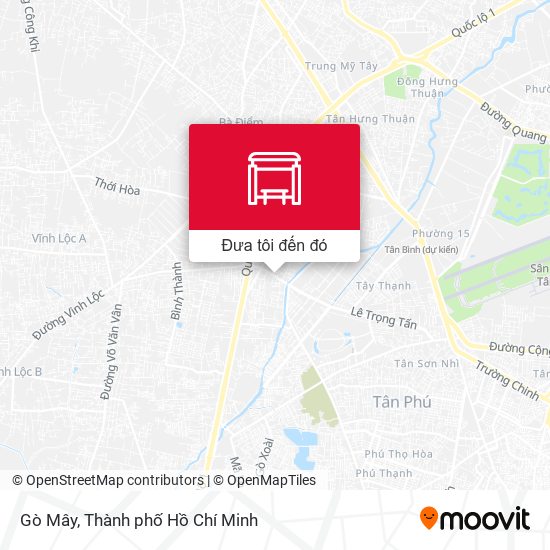 Bản đồ Gò Mây