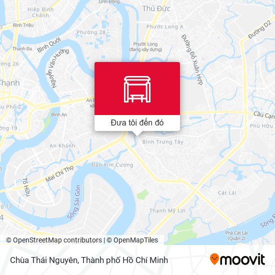 Bản đồ Chùa Thái Nguyên