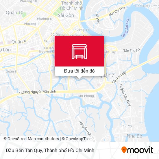 Bản đồ Đầu Bến Tân Quy