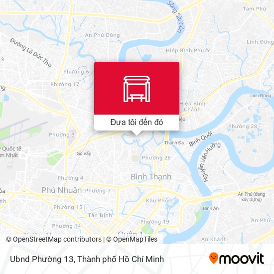 Bản đồ Ubnd Phường 13