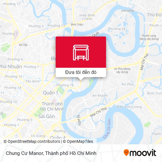 Bản đồ Chung Cư Manor