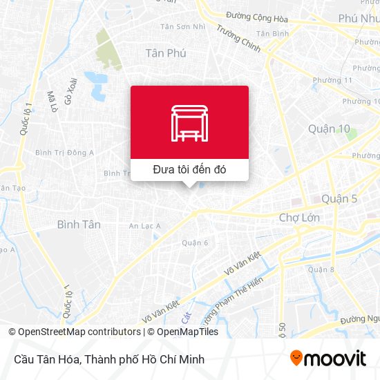 Bản đồ Cầu Tân Hóa