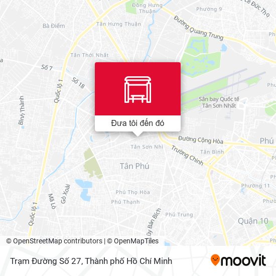 Bản đồ Trạm Đường Số 27