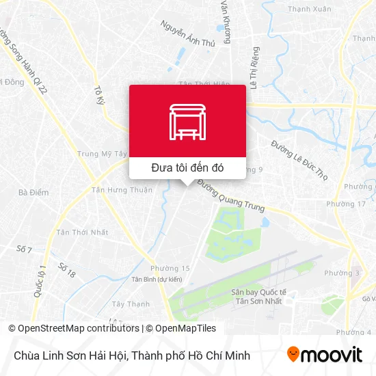 Bản đồ Chùa Linh Sơn Hải Hội