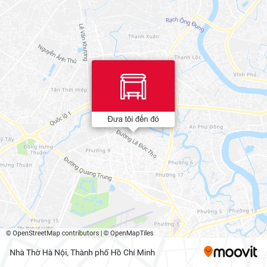 Bản đồ Nhà Thờ Hà Nội