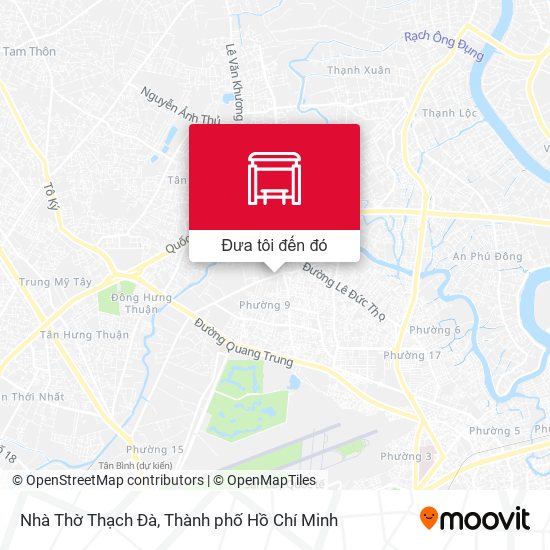 Bản đồ Nhà Thờ Thạch Đà
