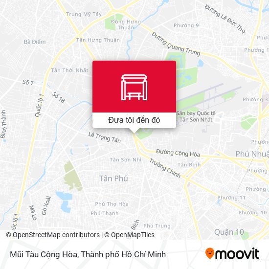 Bản đồ Mũi Tàu Cộng Hòa