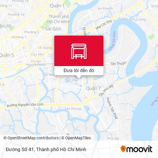 Bản đồ Đường Số 41