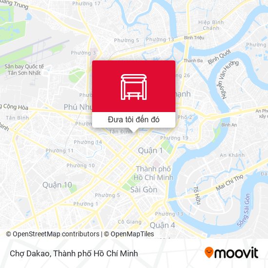 Bản đồ Chợ Dakao