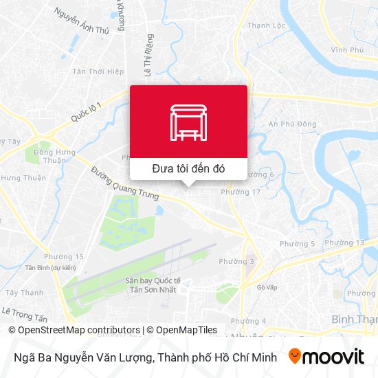 Bản đồ Ngã Ba Nguyễn Văn Lượng
