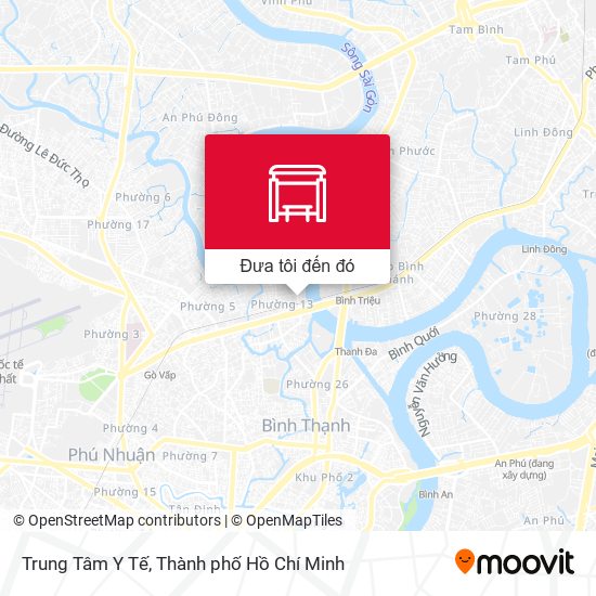 Bản đồ Trung Tâm Y Tế