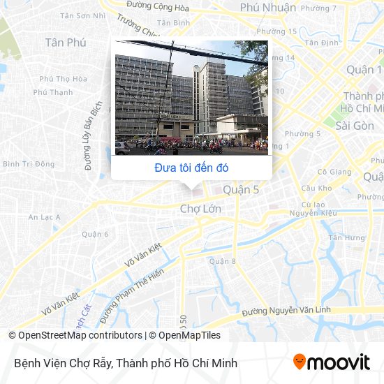 Bản đồ Bệnh Viện Chợ Rẫy