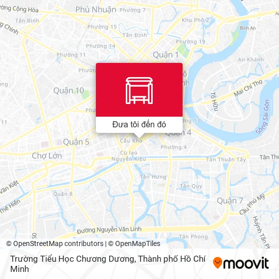 Bản đồ Trường Tiểu Học Chương Dương
