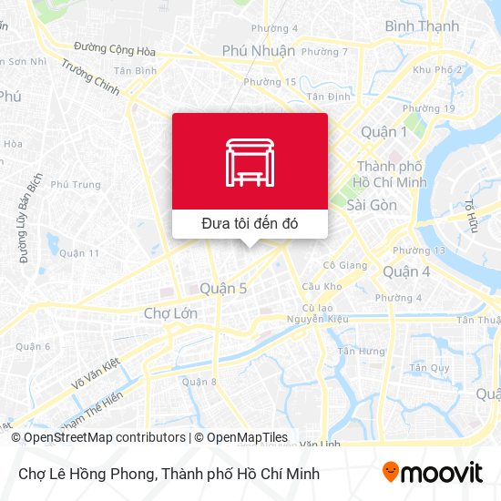 Bản đồ Chợ Lê Hồng Phong