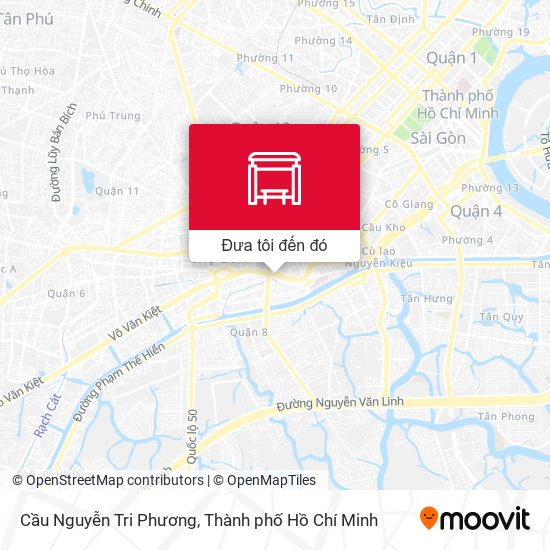 Bản đồ Cầu Nguyễn Tri Phương