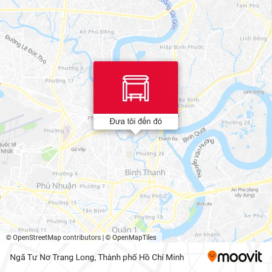 Bản đồ Ngã Tư Nơ Trang Long
