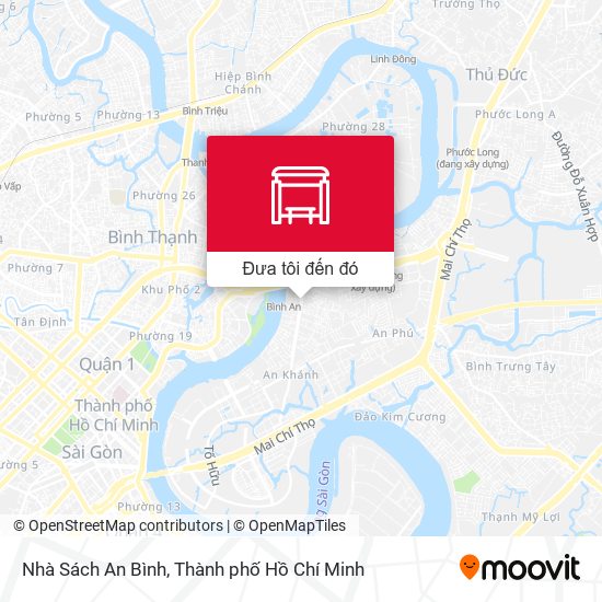 Bản đồ Nhà Sách An Bình